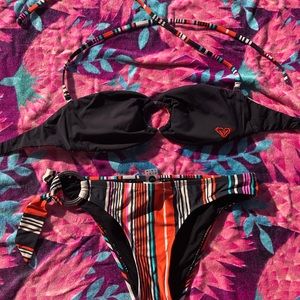 Roxy Bandeau Bathing Suit